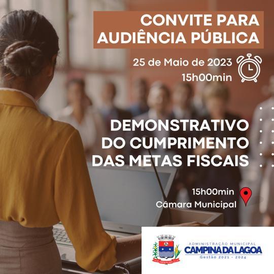 Convite para Audiência Pública